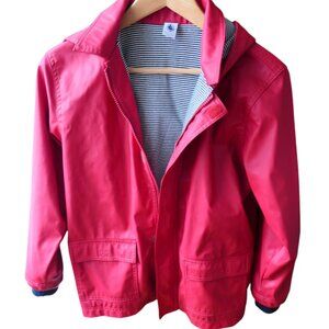 Petit bateau- Red raincoat sailor- Size 10 yrs- EUC